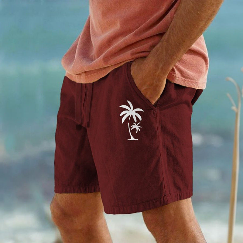 Men's 3D Print Beach Shorts