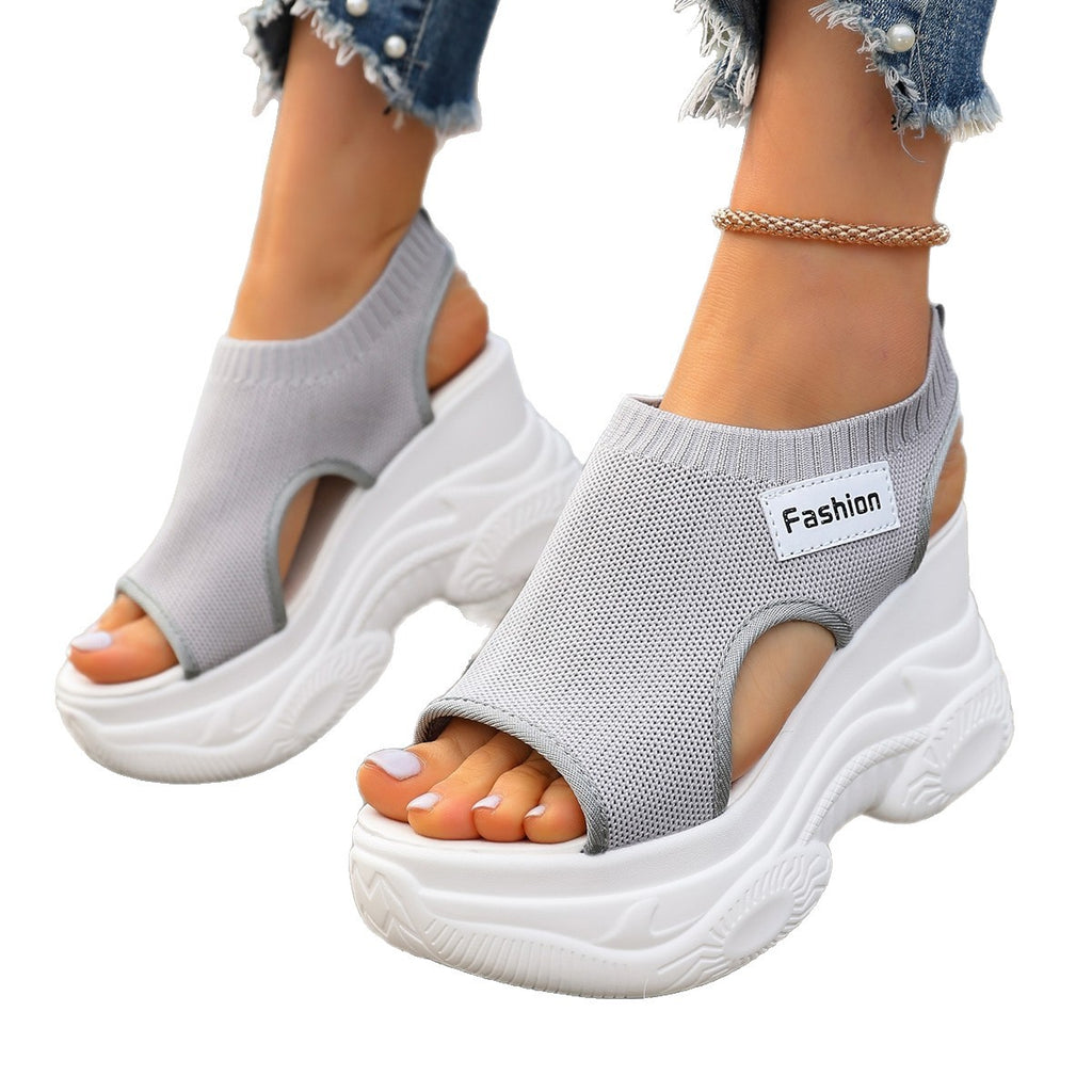 Chunky Wedge Casual Breathable Sandals