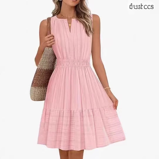 Cotton-linen Mini Dress