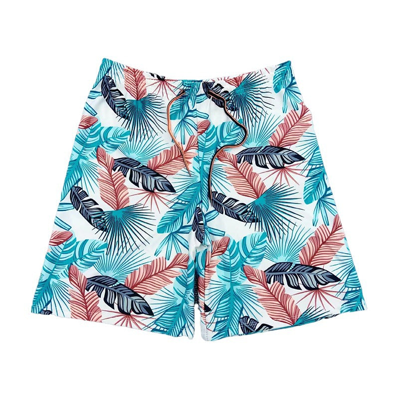 Cropped Quick-Dry Beach Shorts
