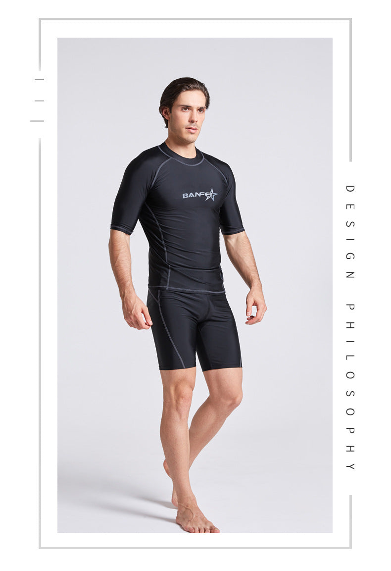 Quick-Dry Half Sleeve Snorkeling & Surfing Wetsuit