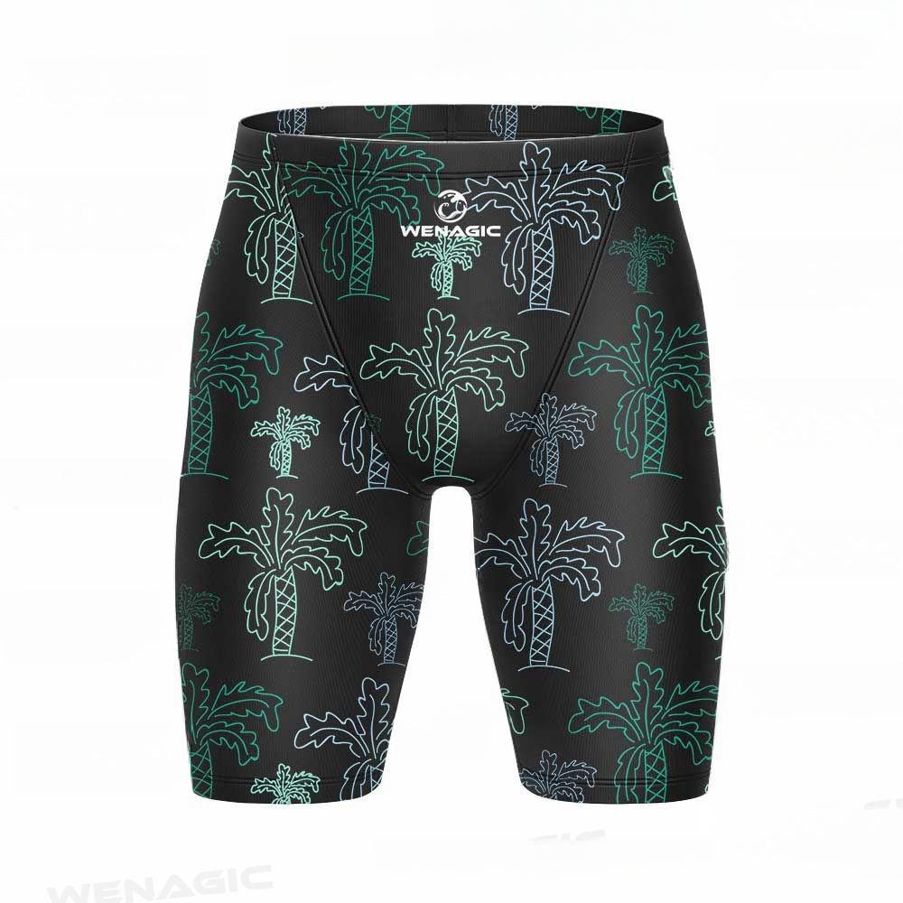 Fashion Lycra Swim Trunks