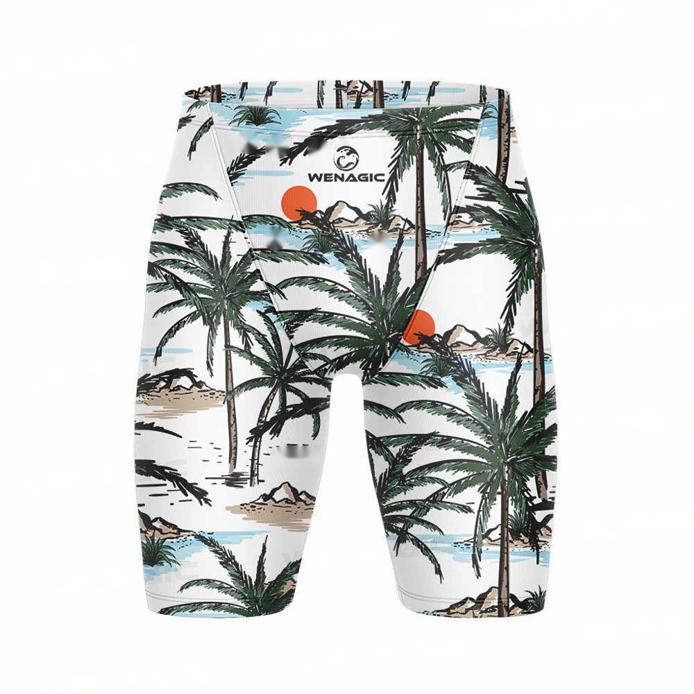 Fashion Lycra Swim Trunks