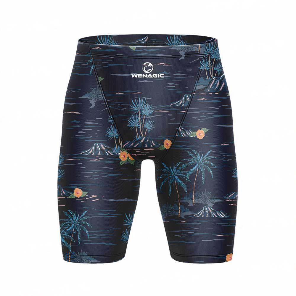 Fashion Lycra Swim Trunks