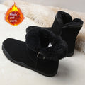 Unisex Cashmere Slip-On High-Top Winter Boots