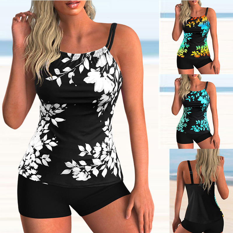 Two-Piece Thin Strap Swimwear