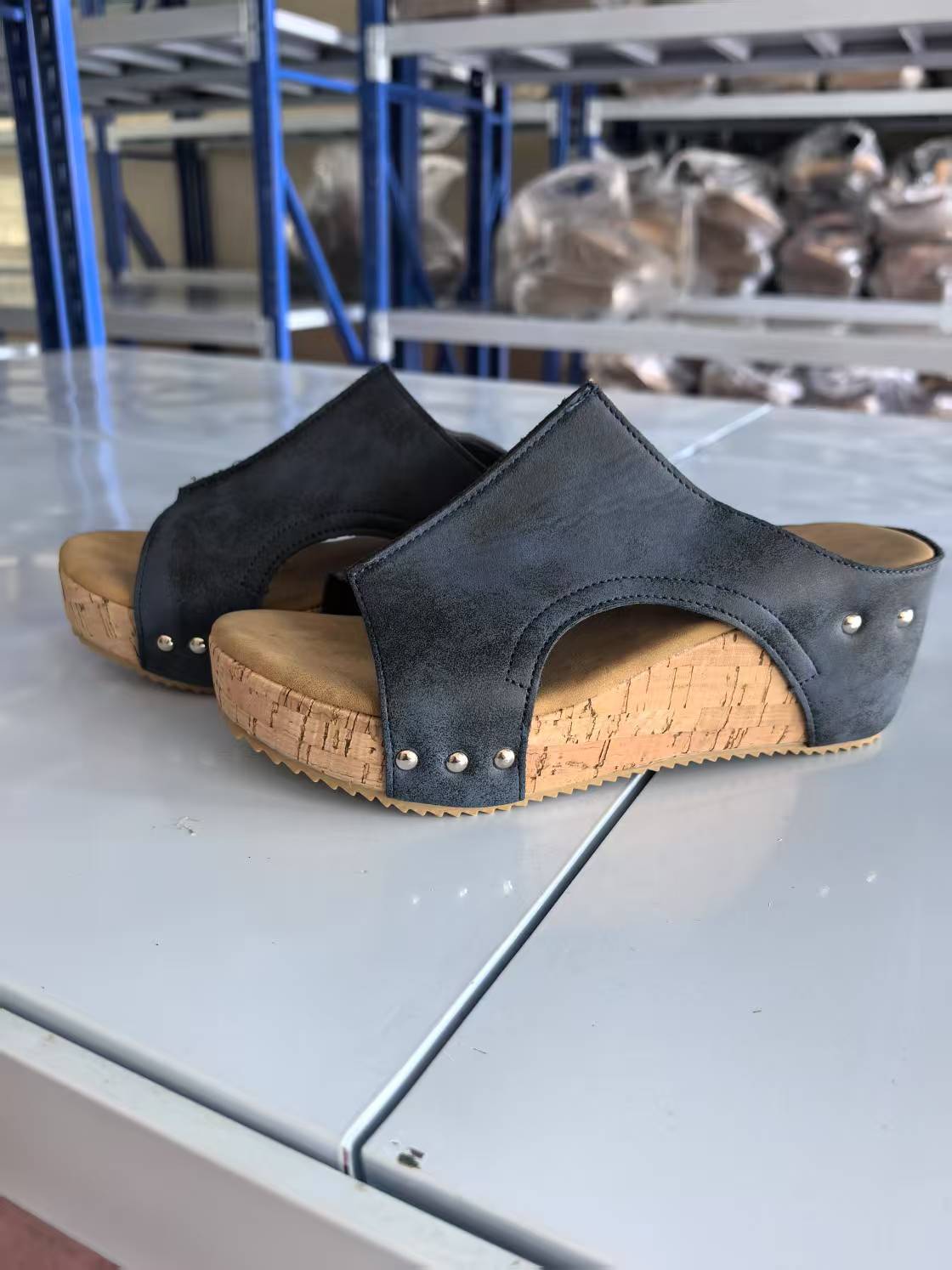 Wedge Platform Roman Sandals