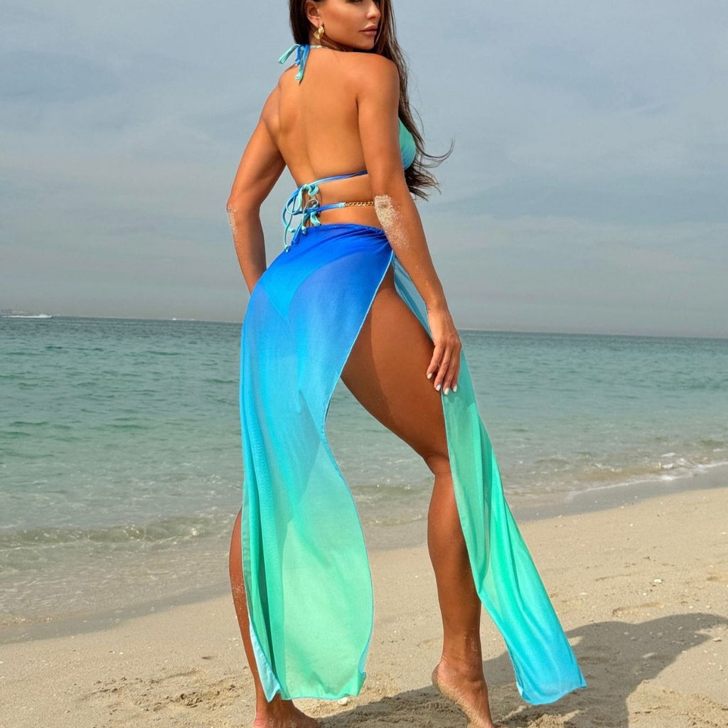 3-Piece Banded Bikini Set
