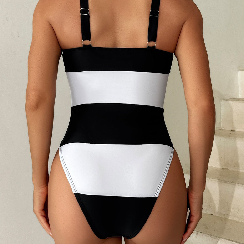 Strappy One-Piece Swimsuit