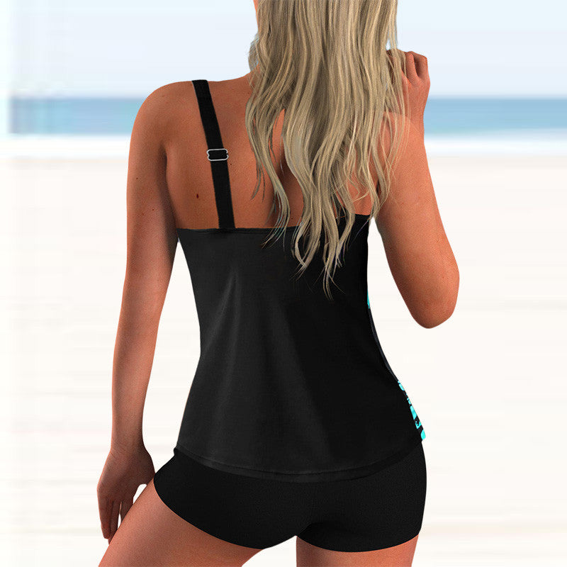 Two-Piece Thin Strap Swimwear