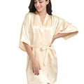 Plus-Size Silk Bridal Robe