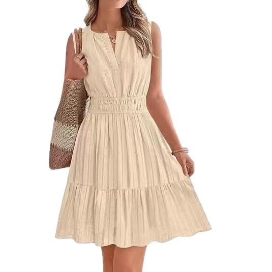 Cotton-linen Mini Dress