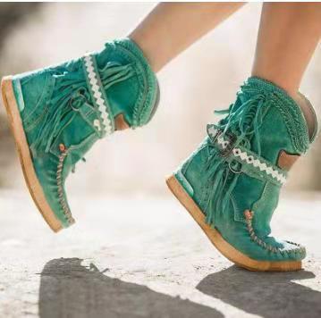 Tassel Short Boots
