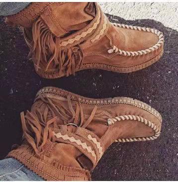 Tassel Short Boots