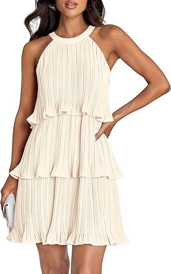 Flowy Tiered Ruffle Dress